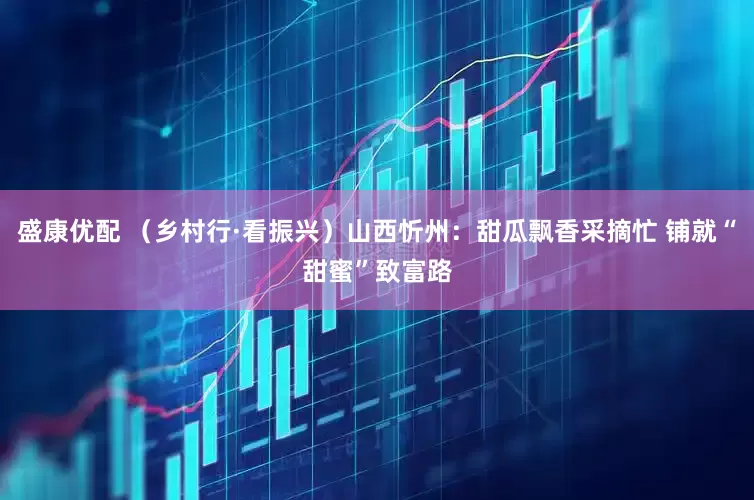 盛康优配 （乡村行·看振兴）山西忻州：甜瓜飘香采摘忙 铺就“甜蜜”致富路